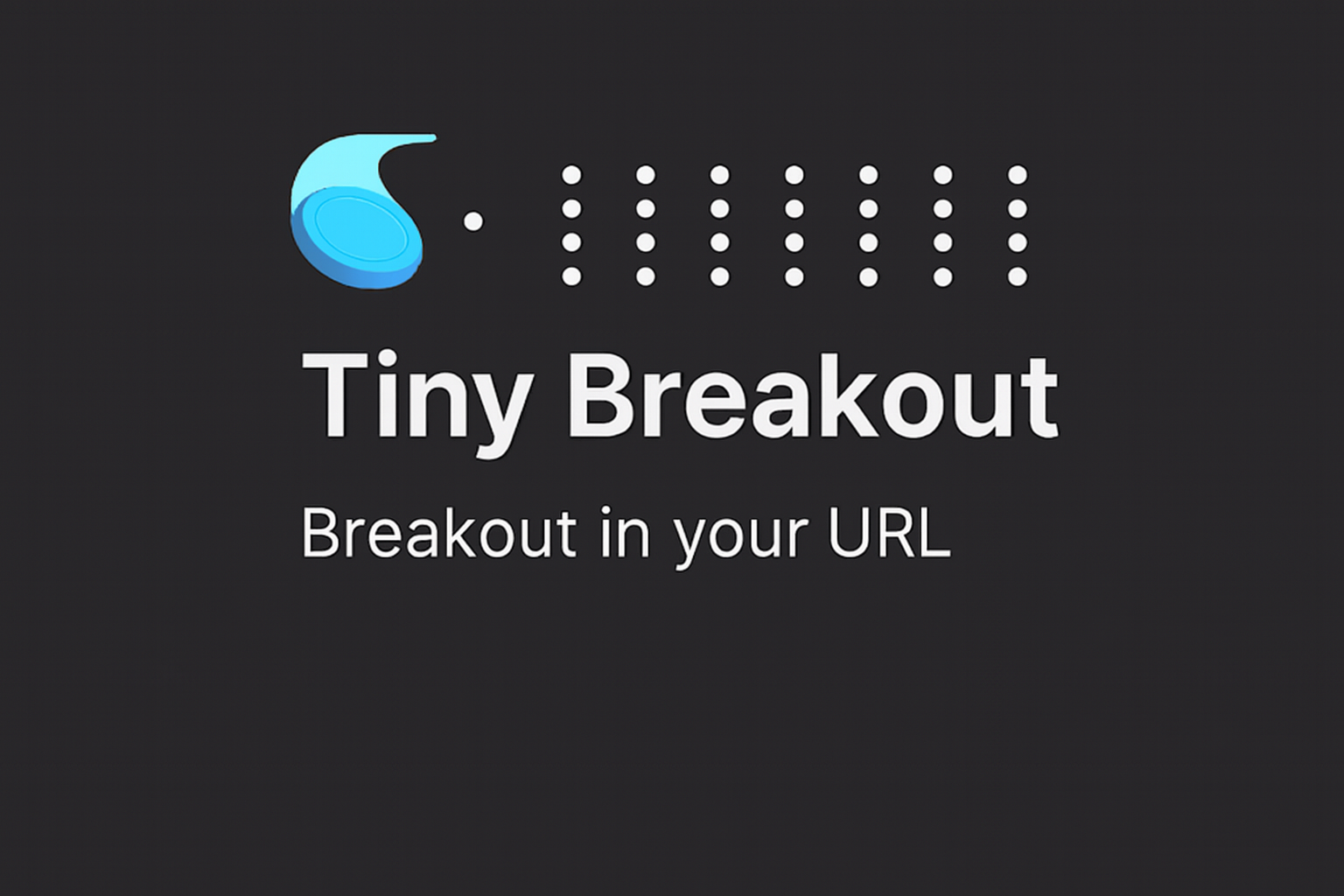 Tiny Breakout social card